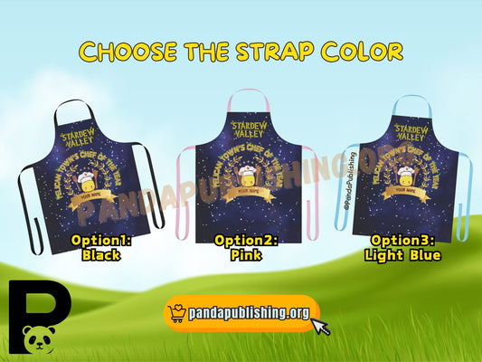 Stardew Valley Inspired Personalized Chef's Apron