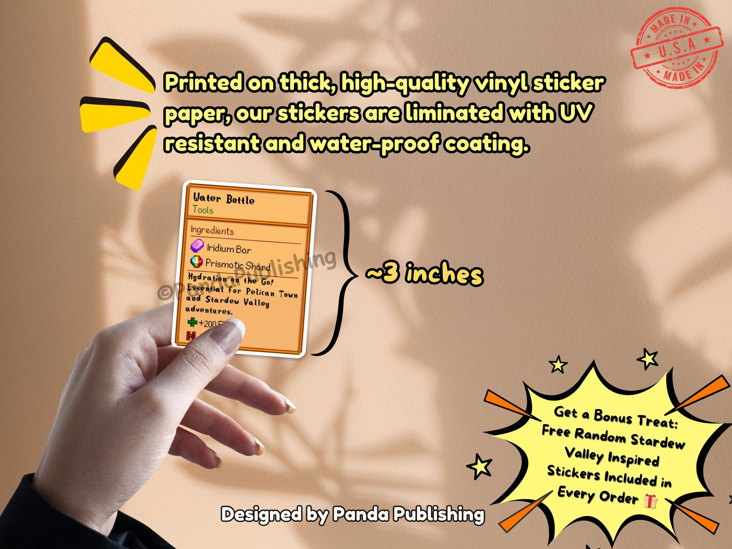 Stardew Valley Sticker Set - Pack of 5