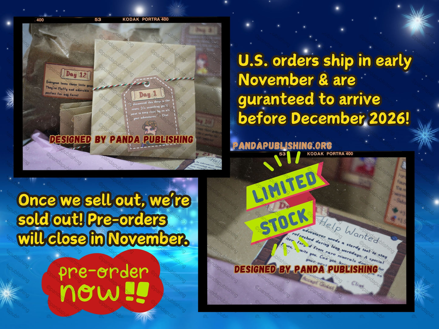 Pre-order: 2026 Stardew Valley Inspired Advent Calendar