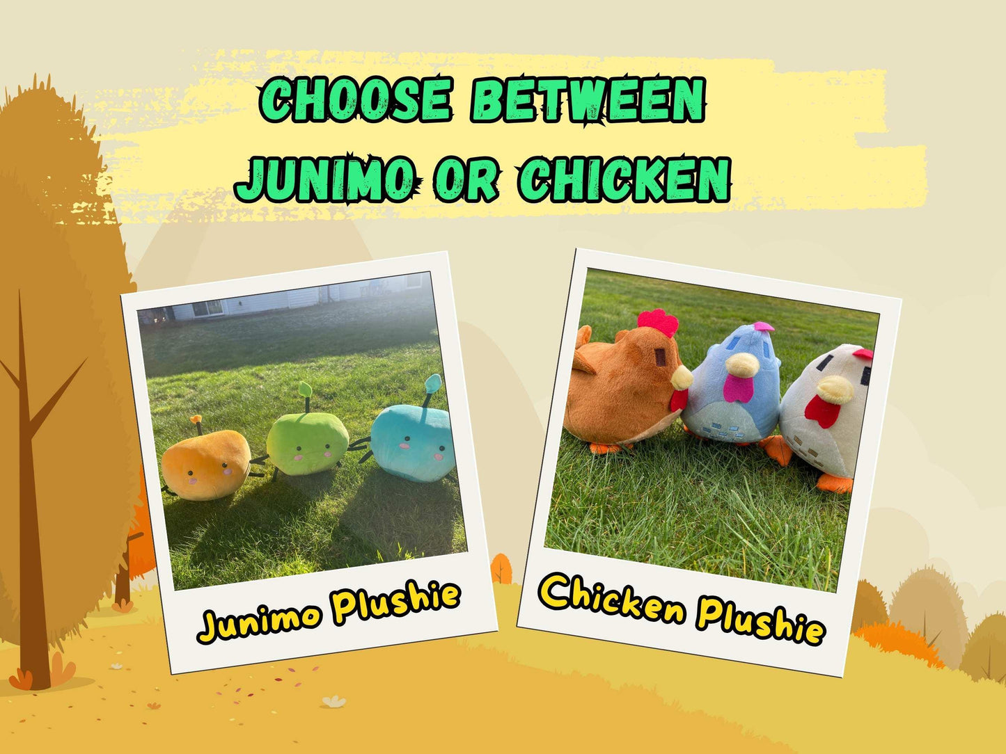 Stardew Valley Plushie Bundle | Junimo Plush, Chicken Plush