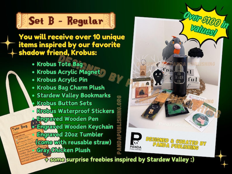 Stardew Valley Krobus Gift Bundle